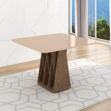 Imagem de Mesa para Sala de Jantar 4 Lugares Orquestra - Móveis Bechara