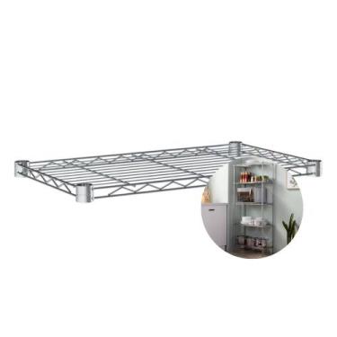 Imagem de Prateleira Avulsa Para Estante Aço Aramado 60x35 Cromado - Uteall