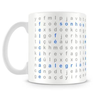 Imagem de Caneca Personalizada para o Ano Novo - Porcelana de Alto Brilho - Amo 