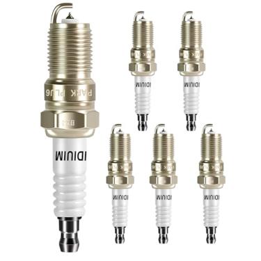 Imagem de STZJAYE Pacote com 6 velas de ignição Iridium 7164 TR55IX compatível com Ford para Ranger para chevy para Astro for Blazer, para Silverado 1500 92-2002, para Impala para Tahoe for Century for Explorer