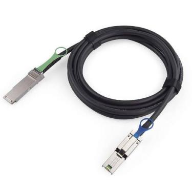 Imagem de Cabo 10Gtek QSFP (SFF-8436) para SFF-8088 DDR Hybrid Min SAS