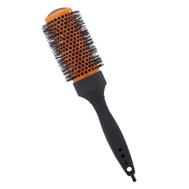 Imagem de Escova De Cabelo Térmica De Cerâmica 18K Laranja 60Mm