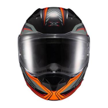 Imagem de Capacete Motociclista Texx Escamamoteável Kratos Nomade, Nomade Preto 
