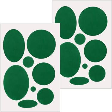 Imagem de Pndeyo 16 peças de remendos de jaqueta acolchoada, adesivo de reparo de nylon autoadesivo, tamanhos mistos à prova d'água para casacos, roupas, tendas, sacos de dormir, calças de esqui, reparo de