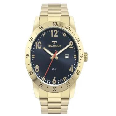 Imagem de Relógio Technos Masculino Militar Dourado - 2115Nar/1A