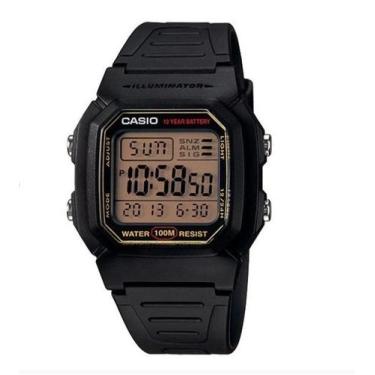 Imagem de Relógio casio unissex preto w-800hg-9avdf-sc - cod 30028732