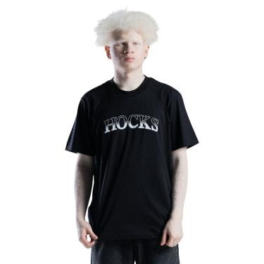 Imagem de Camiseta Masculina Hocks Adulto Vertice Preto