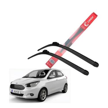 Imagem de Jogo Palheta Limpador De Parabrisa New Ka Ka+ 2014 2015 2016 2017 2018 2019 2020 2021 Encaixe específico