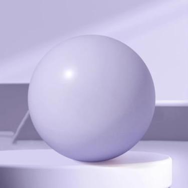 Imagem de Bola de ioga macia para ginástica doméstica: inclui traqueia de sopro, ideal para ioga, pilates, treinamento básico, exercícios de equilíbrio e estabilidade.