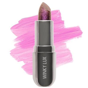 Imagem de Winky Lux Glimmer Balm, pH Lip Balm, Color Changing Lipstick and Tinted Lip Balm, Vegan & Cruelty Free Lip Balm, Hydrate & Plump, Purple Mauve Lipstick, Aurora