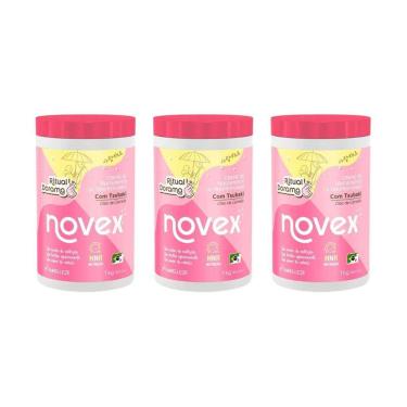 Imagem de Creme De Tratamento Novex 1Kg Ritual Dorama - Kit Com 3Un