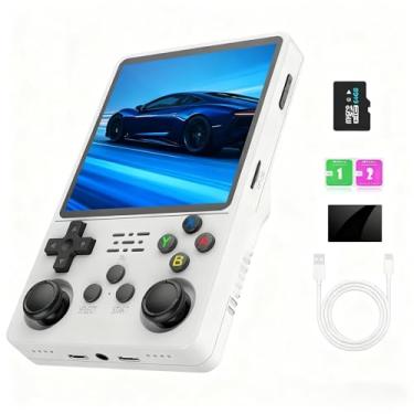 Imagem de ugtenversi r36splus Retro Handheld Game Console preloaded 26+ emulators 15000+ Game, Portable Retro Gaming Console Arkos 2.0 System 4.0 inch IPS Screen