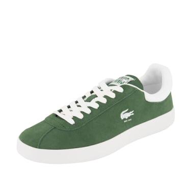 Imagem de Lacoste Tênis masculino Baseshot 223 1 SMA, Dk Grn Wht, 44