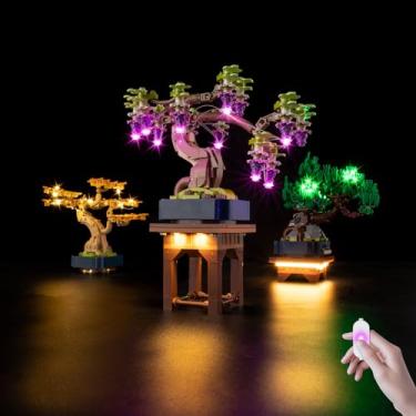 Imagem de Kyglaring LED Light Kit Compatible with Lego Mini Bonsai Trees 10373 Botanical Building Set, Upgraded Touch Control & Dimming, Lights Only (Model Not Included) Touch Version
