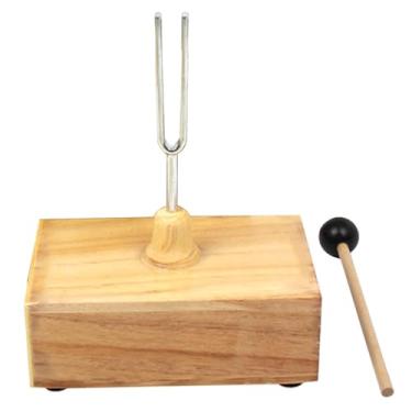 Imagem de Xgdsnly Alto-falante de Ressonância de Diapasão, Fácil de Usar, para Testes de Audição com Baqueta de 512Hz, para Ensino Experimental.