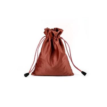 Imagem de 1 bolsa de veludo 10 x 15 cm, bolsa de cordão, bolsas de presente, bolsas de joias, bolsa à prova de poeira para itens pequenos, lembrancinhas de casamento, suprimentos para eventos, lembrancinhas de
