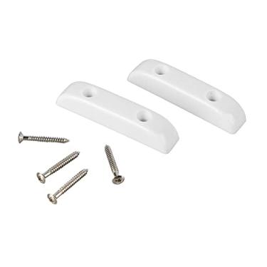 Imagem de Baixo Polegar Resto Plástico Anti Deslizamento Jazz Guitarra Dedo Se Encaixa Mais (GM02 Branco)