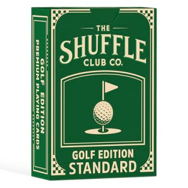 Imagem de Shuffle Club Co Golf Edition – Golf-Themed Playing Cards – Hand-Illustrated Deck Inspired by Vintage Golf Aesthetics – Premium Poker & Blackjack Cards for Golfers, Collectors & Gift Giving – Pack of 1