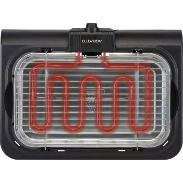 Imagem de Churrasqueira Elétrica Agratto Ch2-02 Mr.cheff Preta 220v