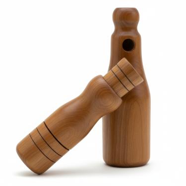 Imagem de 2 Apitos Premium Rola E Apito Profissional Marrecao