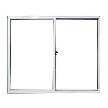 Imagem de Janela Correr Alumasa 2 Folhas 100x100 Tuo Branca