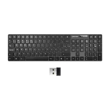 Imagem de Teclado Sem Fio Office - Geonav - Preto