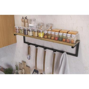 Imagem de Prateleira De Cozinha Industrial Li042 Freijo-preto - Kappesberg