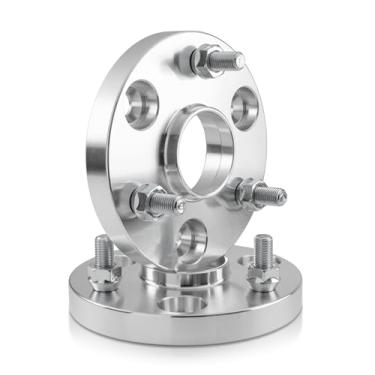 Imagem de Customadeonly Espaçadores de roda Hubcentric forjados 3x112 19 mm (2 peças) – Serve para Smart ForTwo, ForFour com padrão de 3 pinos – furo central de 57,1 mm, pinos de 12 x 1,5