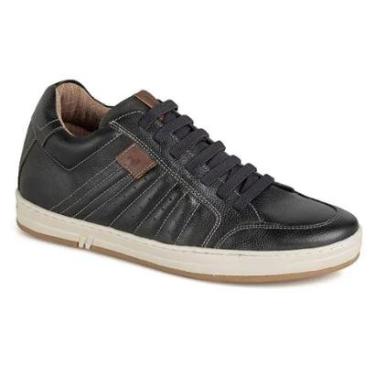 Imagem de Sapatênis Rafarillo Couro Masculino Aumenta Altura Urbano-Masculino