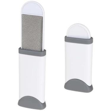 Imagem de Escova Mágica com Depósito Reservátorio Removedora Pelos Pets Fiapos Roupas Casaco Sofás Carpete Tapetes Autolimpante 21,5x6cm Reutilizável Desmontável Lavável Resistente Durável Premium