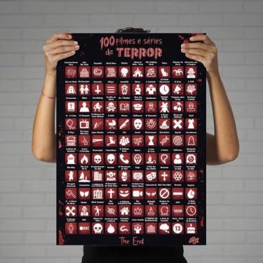 Imagem de Pôster Raspadinha 100 Filmes e Séries de Terror