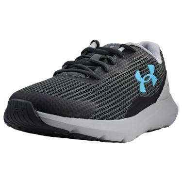 Imagem de Under Armour Tênis de corrida masculino Surge 3, (104) Cinza escuro/cinza moderno/azul surfe, 41