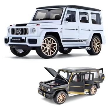 Imagem de G63 Carro Miniatura Colecionador 1:18 Premium Som e Luz (BRANCO)