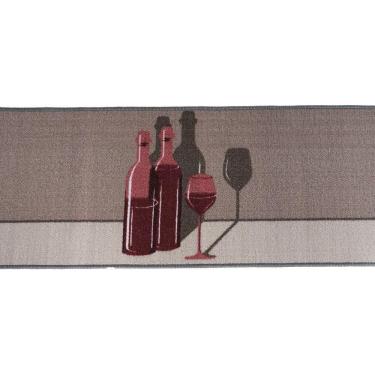 Imagem de Passadeira De Cozinha Colori Antiderrapante 40x120cm Wine
