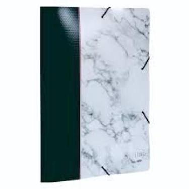 Imagem de Pasta aba elastico a4 stone preta 0273. P. 0025 - DELLO, 3