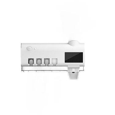 Imagem de Porta Escova Dentes Com Esterilizador Uv Aplicador Pasta de Dente Suporte Dispenser Escova suporte escova dente para Banheiro