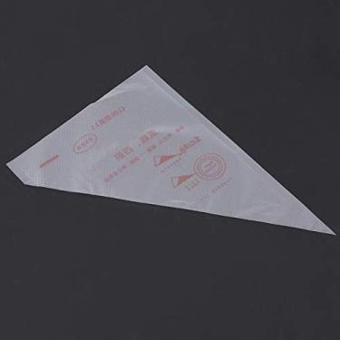 Imagem de GLOGLOW 100 Sacos de Tubulação de Gelo Dos Pces Sacos de Decoração Duráveis ​​plásticos do Produto Comestível Grandes para Biscoitos Queque Fondant Bolo (S)