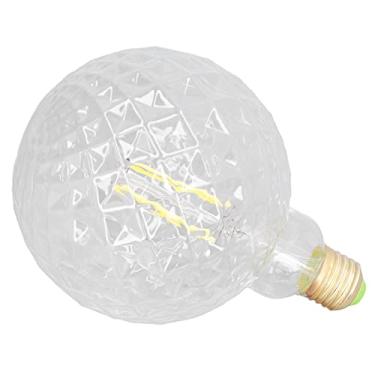 Imagem de Cryfokt Lâmpadas LED Reguláveis ​​em Forma de Ananas 4W para Loja 220V Luz Neutra Decorativa E27 E26 Porta-lâmpadas para Lustres, Luminárias de Mesa [cafés, casa] Material de Vidro Transparente