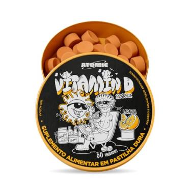 Imagem de Vitamina D 2000 Ui Mastigável Atomic Labs 30 Comprimidos