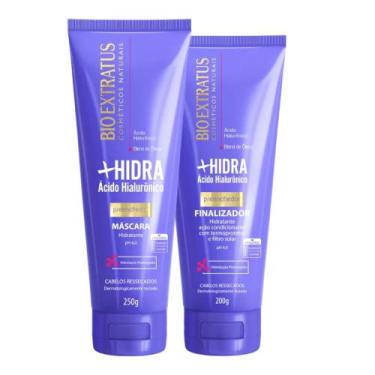 Imagem de Kit +Hidra finalização capilar 1 Máscara 250ml 1 Finalizador 200ml - B