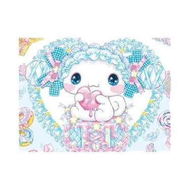 Imagem de Pintura Em Diamante De Coelho Fofo, Bordado Colorido, Arte Em Mosaico 