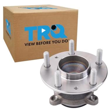 Imagem de TRQ Conjunto de rolamento do cubo da roda traseiro compatível com Mazda 3 2020-2021 CX-30 2019-2021