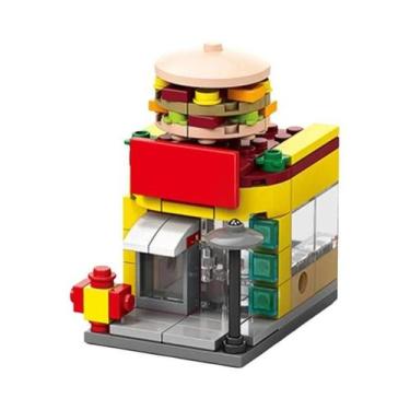 Imagem de Kit de Blocos de Construção DIY - Arquitetura, Filme Clássico e Vista 