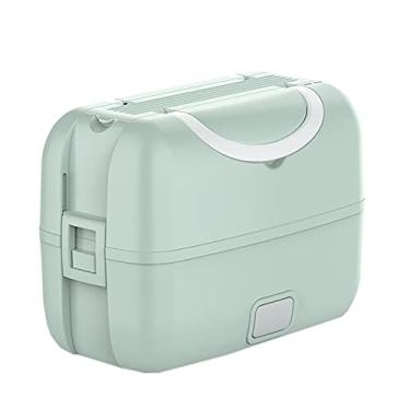 Imagem de Lancheira de aquecimento, isolamento elétrico, lancheira totalmente automática, trabalhador de escritório, barril de isolamento portátil