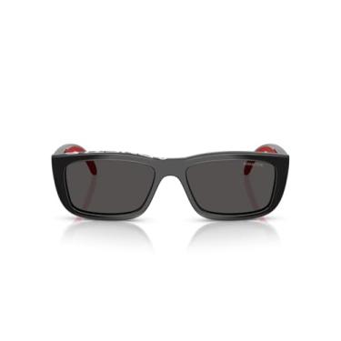 Imagem de Óculos de Sol Arnette Graf 0AN4356 28411W Tam 54 Cinza Escuro/Clip-on Preto Fosco