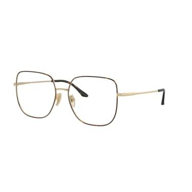Imagem de Armação para Óculos Vogue Eyewear 0VO4238D 5078 Tam 56 / Marrom Havana/Ouro
