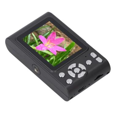 Imagem de TOPINCN Câmera Digital, 48MP FHD 1080P Vídeo 16X Zoom Anti Shake Câmera Portátil Com 11 Filtros Fotografia Cronometrada Detecção de Movimento, para Adultos Crianças Iniciantes (Preta)