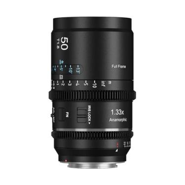 Imagem de SIRUI Lente cinética anamórfica Astra 50 mm 1,33 X de quadro completo para câmeras de montagem L, Lumix DC Series, FP/FPL, Leica SL Series (Neutral Flare)