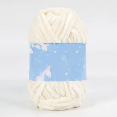 Imagem de Fio de Chenille Macio Super Grosso para Crochê Tricô Tecelagem Artesanato DIY e Amigurumi Textura Confortável Luxo Premium Projetos Mantas Bebês Roupa