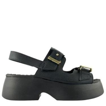 Imagem de Sandália Modare Flatform com Tiras Ajustáveis e Fivelas Metalizadas 7210208-Feminino